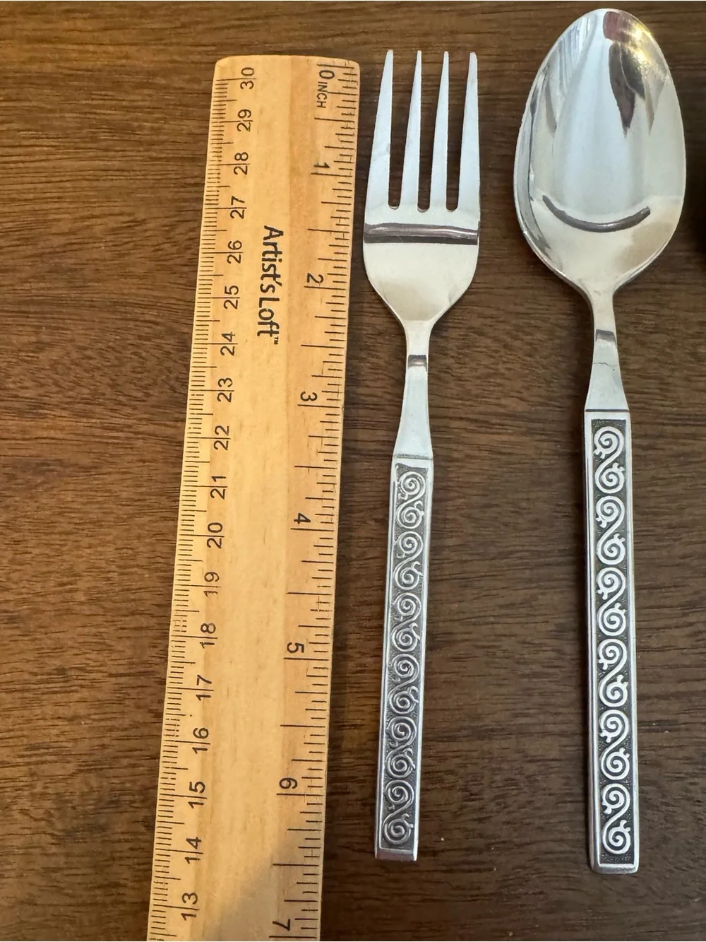 Vtg 55 Pcs LIFETIME CUTLERY stainless Flatware & Serving Pcs mid century pattern